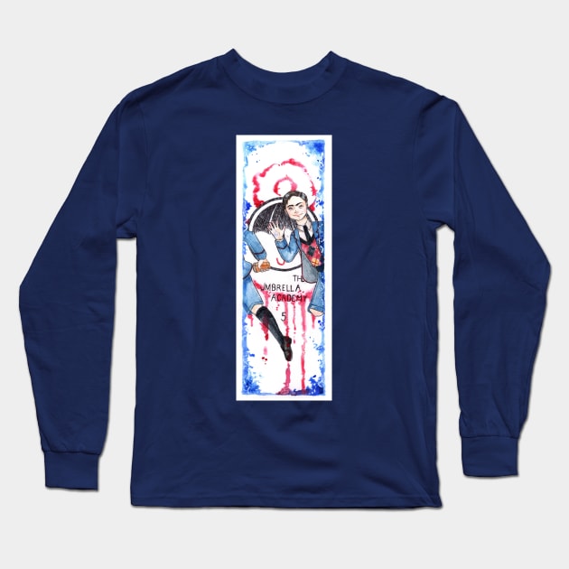 Five! Long Sleeve T-Shirt by Nenril